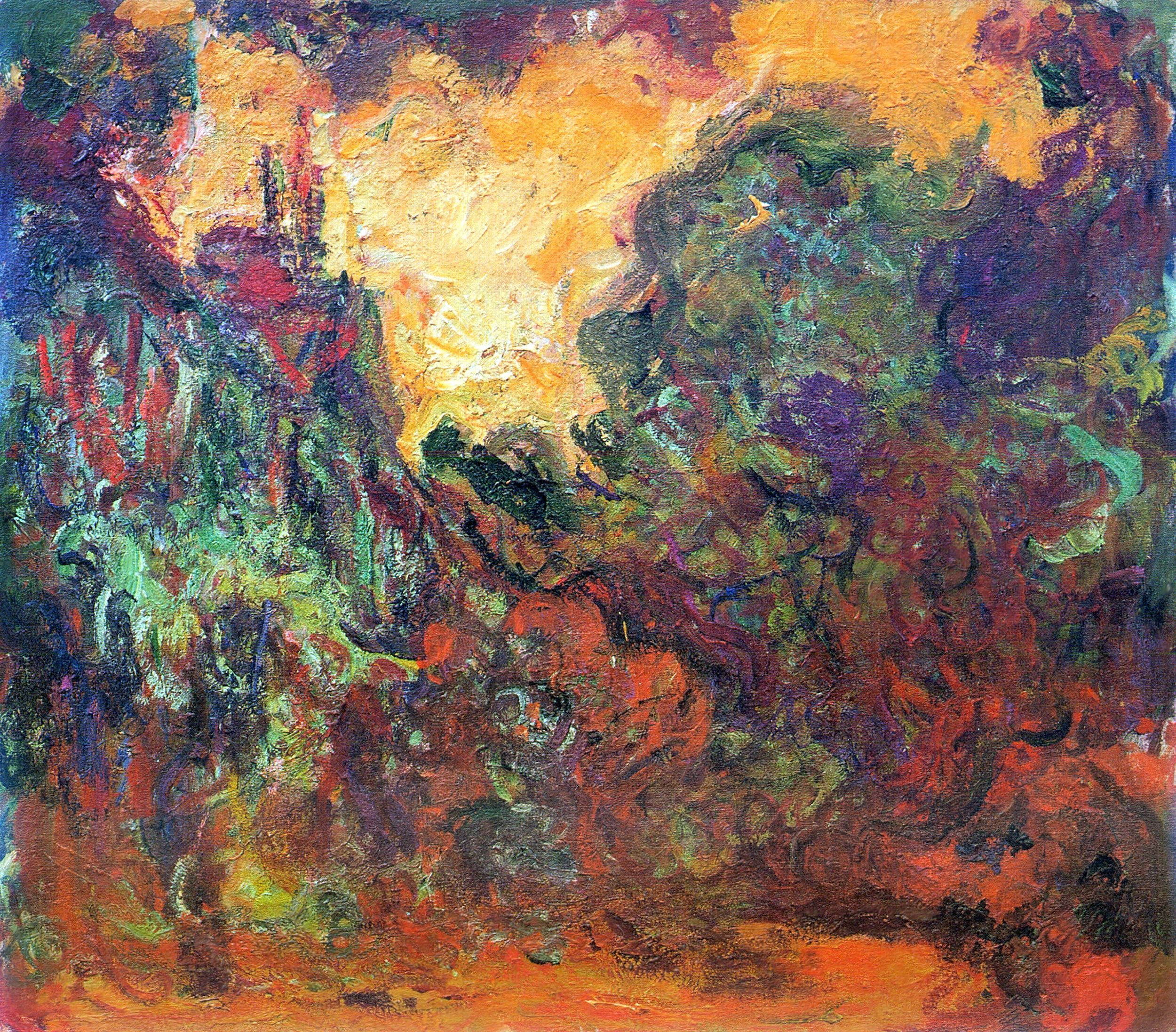 The Artist's House, View from the Rose Garden 1924